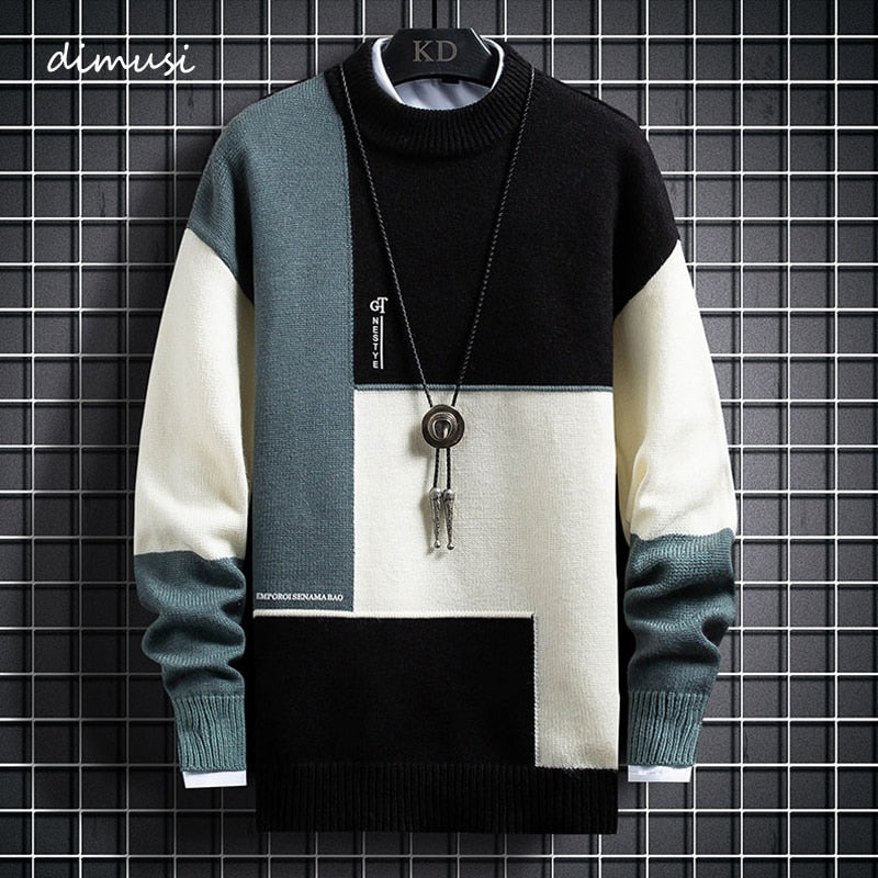 Cashmere Sweater Mens, Men's Autumn and Winter Casual Fashion