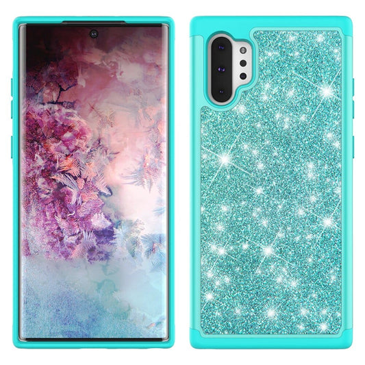 Luxury Case for Samsung Galaxy Note10 SM-N970F Note 10 Plus SM-N975F 5G Glitter Shiny Shockproof Back Protective Phone Cover