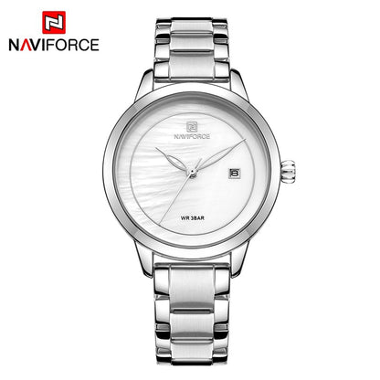 Luxury Brand NAVIFORCE Rose Gold Watches For Women Quartz Wrist watch Fashion Ladies Bracelet Waterproof Clock Relogio Feminino