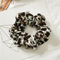 Women Scrunchies Snake/Leopard Elastic Hair Bands Ladies Stretch Ponytail Holder Print Hair Rope Headwear for Hair Accessories