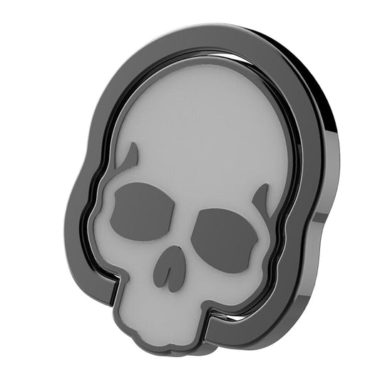 Universal Skull Magnetic Holder For Phone Ring Bracket Car Phone Holder Cool Skeleton Accessories For Mobile Phones Rings