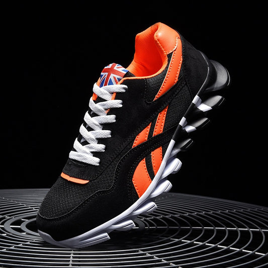 Ultralight Running Shoes for Men Blade Cushioning Mesh Breathable Men Sneakers Sport Gym Trainers 7 Color Big Size 39-46