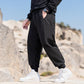 10XL Oversized Black Casual Pants Mens Breathable Sweatpants Elastic Waist Jogger Pants Quick Dry Baggy Trousers Men Streetwear