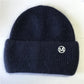 USPOP New Women&#39;s Hats Winter Thick Warm Knitted Hats Solid Color Letter M Soft Rabbit Hair Skullies Beanies