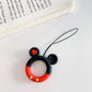 Cute Phone Lanyard for Keys Phones Strap for iPhone airpods case Keycord Finger Rings Cartoon Mobile Phone Accessories