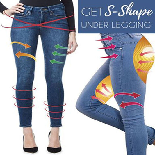 Women Legs Shaping Leggings Fake Jeans Pants Pull-on Skinny Elastic Trousers  Push Up Slim Stretch Pencil Ladies Jeggings Newly