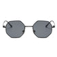 Luxury Square Sunglasses Man Woman Fashion Small Frame Polygon Sun Glasses Metal Vintage Retro Brand Octagon Gafas De Sol