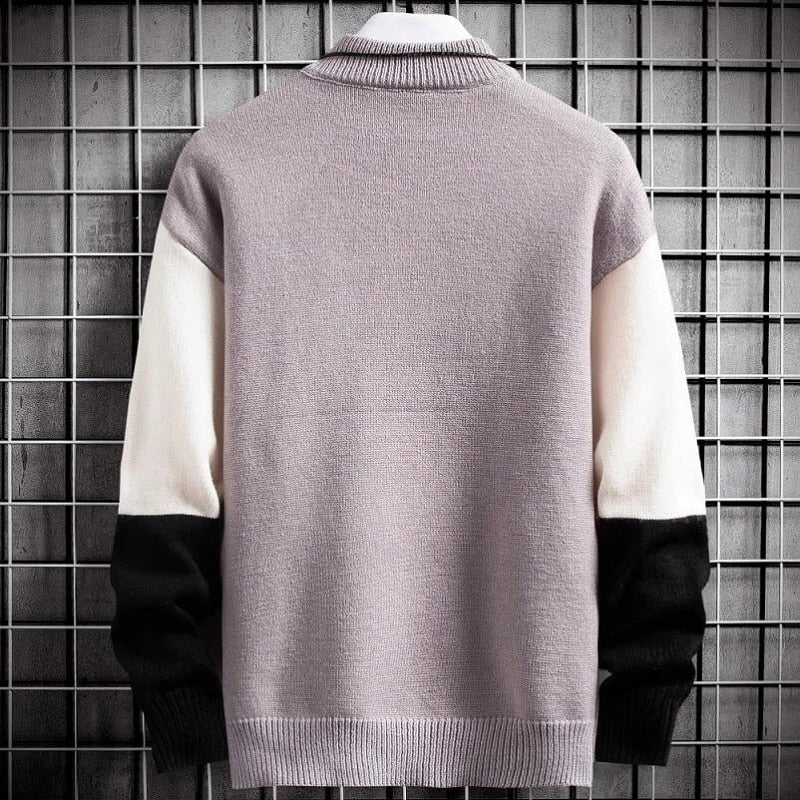 DIMUSI Autumn Winter Men&#39;s Cashmere Sweaters Fashion Warm Slim Fit Pullover Sweater Man Wool Knitted Jumper Pullovers Clothing