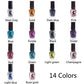 New 14 Colors Mirror nail Sexy Metallics Nail Polish Soak Off Nail Art For Women Girl beauty Makeup Tool Semi Permanent Varnish