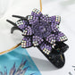 Rhinestone Hairpin Flower Leaf Butterfly Duckbill Hair Claws Retro Hair Clips Accessories For Women Shinning Ponytail Headwear