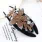 Rhinestone Hairpin Flower Leaf Butterfly Duckbill Hair Claws Retro Hair Clips Accessories For Women Shinning Ponytail Headwear