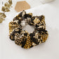 Women Scrunchies Snake/Leopard Elastic Hair Bands Ladies Stretch Ponytail Holder Print Hair Rope Headwear for Hair Accessories