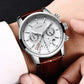 LIGE 2022 Watch Men Fashion Sports Quartz Clocks Mens Watches Top Brand Leather Military Waterproof Date Watch Relogio Masculino