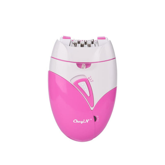 CkeyiN Women's Electric Epilator Rechargeable Bright Light Hair Removal Device Body Face Bikini Legs Painless Shaving Trimmer