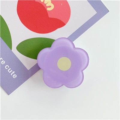 New Epoxy Resin Universal Fresh And Lovely Flowers Foldable Grip Tok Bracket Mobile Phone Ring Bracket Mobile Phone Accessories