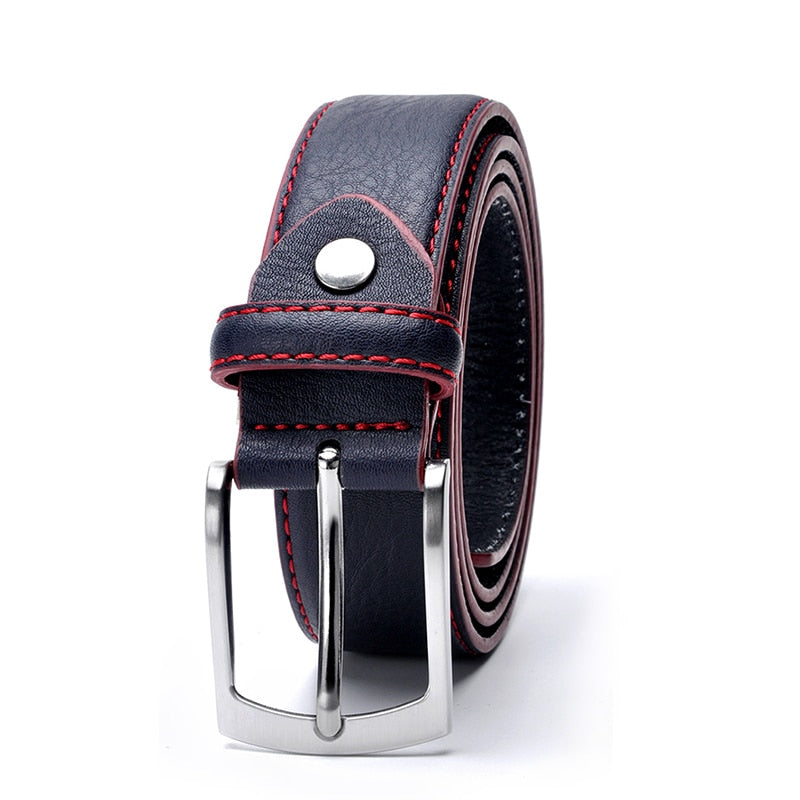 Mens Fashion Waist Belts Faux Crocodile Pattern With Split Leather Luxury Male Designer Belt Accessories Factory Price