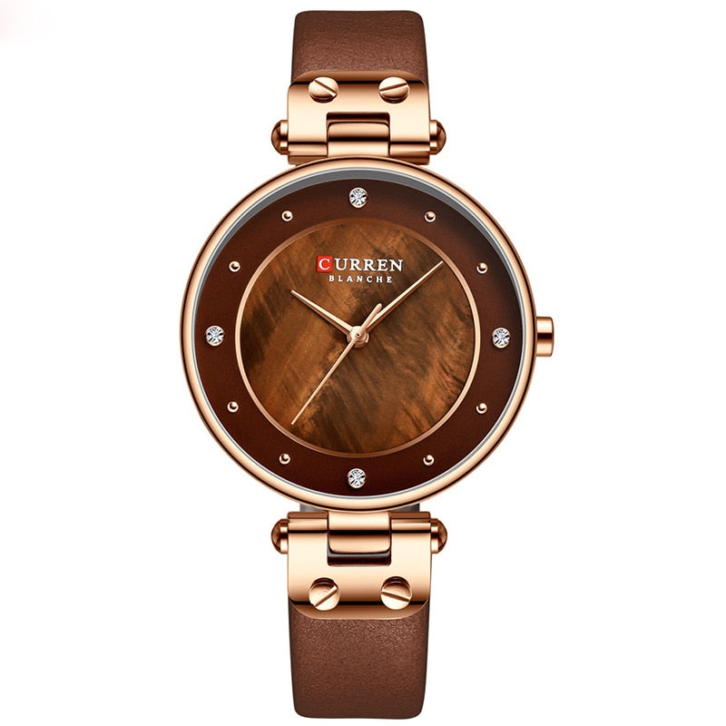 CURREN Fashion Women Watch for Ladies Quartz Watches Waterproof Steel Mesh Girl Clock Female Wristwatch Dress Relogios Feminino