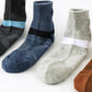 10PCS=5Pair High Quality Cotton New Autumn Men&#39;s Socks Running Winter Casual Breathable Active Socks Stripe Sport Socks EUR38-48