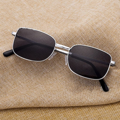 High-end men's sunglasses gentleman square sunglasses for men black brown