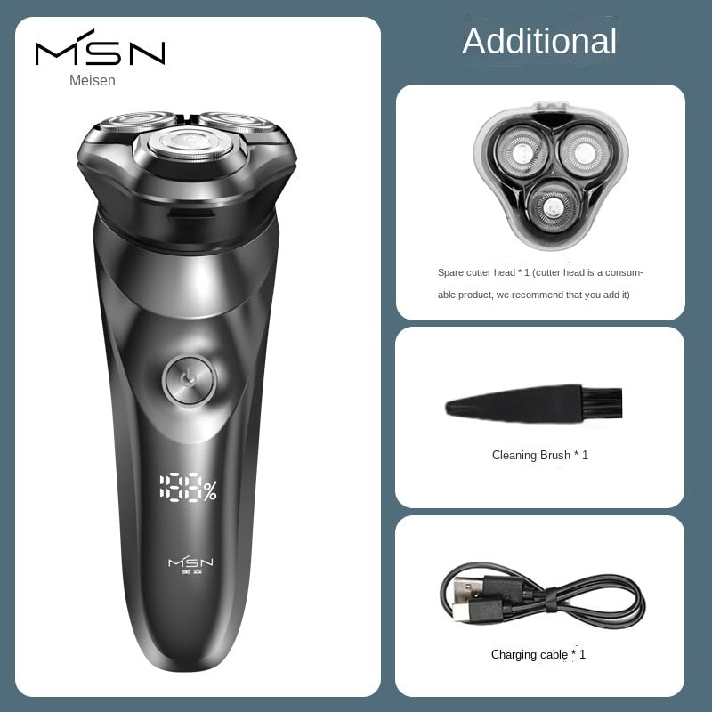 MSN Electric shaver for men Machine shaving men&#39;s electric shaver shaving machine Trimmer beard Shaver man Men electric razor