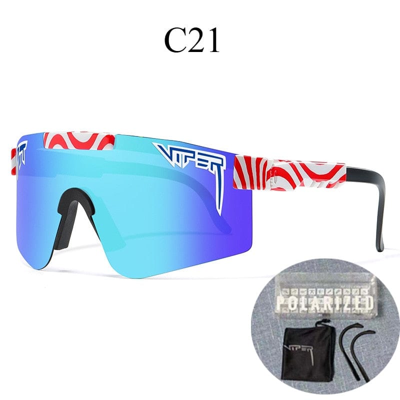 New Polarized Pit Viper Sport Goggles Mens Women Outdoor Sunglasses UV400