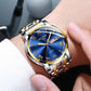 BELUSHI Men's Fashion Business Quartz Wrist Watches Stainless Steel Waterproof Analog Watch Men Calendar Clock 2022 New Watches