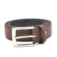 Mens Fashion Waist Belts Faux Crocodile Pattern With Split Leather Luxury Male Designer Belt Accessories Factory Price