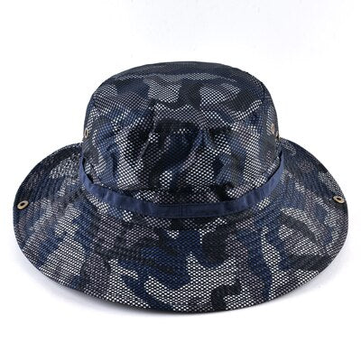 TQMSMY Camouflage hat men Outdoor Fishing cap Wide Brim Anti-UV caps for women sun hats Summer Quick dry mesh hat gorro bone