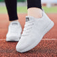 Women Casual Shoes Fashion Breathable Walking Mesh Lace Up Flat Shoes Sneakers Women 2022 Tenis Feminino White Vulcanized Shoes