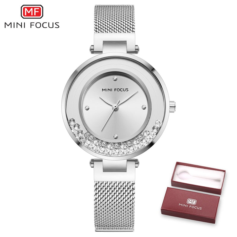 Ladies Watch MINI FOCUS Watches Women Quartz Lady Wrist Watch Dress Women&#39;s  Wristwatch Brand Luxury Fashion Relogio Feminino