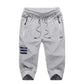 L-9XL Oversized Men&#39;s SweatPants Summer Solid Plus Size Slim Casual Stretch Pant Men Clothing Loose Galf Length Pants BGMT201