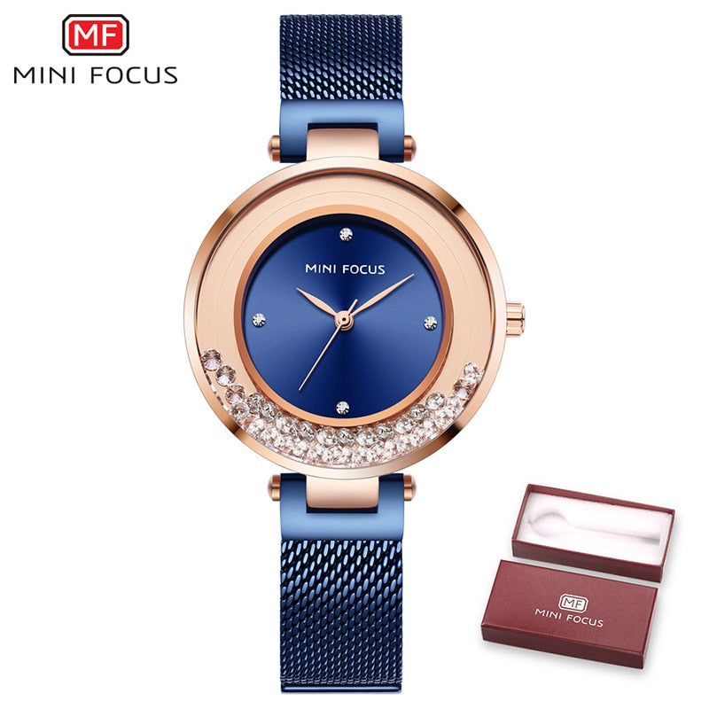 Ladies Watch MINI FOCUS Watches Women Quartz Lady Wrist Watch Dress Women&#39;s  Wristwatch Brand Luxury Fashion Relogio Feminino