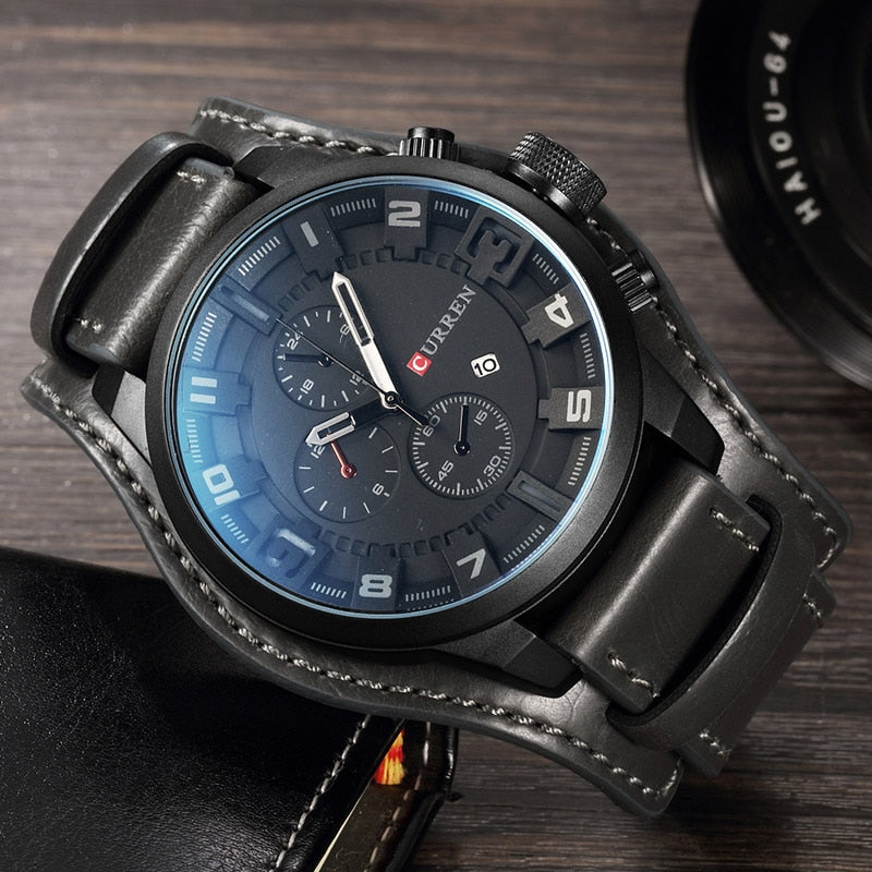 CURREN Men&#39;s Watches Top Brand Luxury Fashion&amp;Casual Business Quartz Watch Date Waterproof Wristwatch Hodinky Relogio Masculino