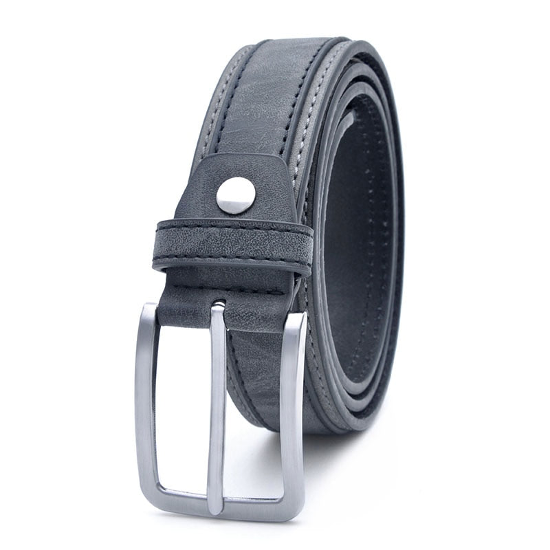 Mens Fashion Waist Belts Faux Crocodile Pattern With Split Leather Luxury Male Designer Belt Accessories Factory Price