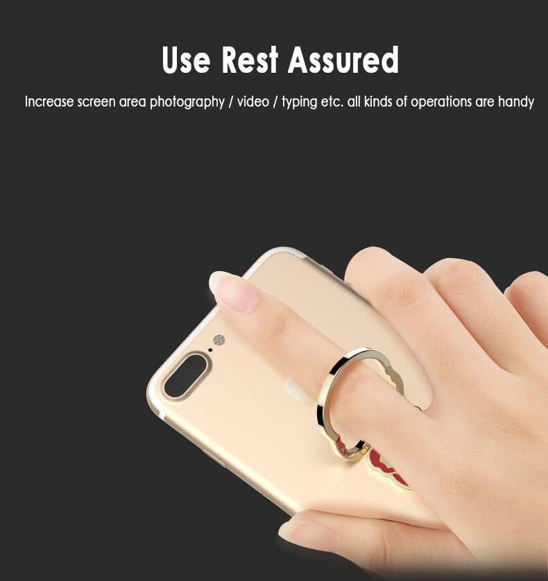 Universal Skull Magnetic Holder For Phone Ring Bracket Car Phone Holder Cool Skeleton Accessories For Mobile Phones Rings