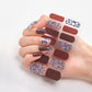 Patterned Nail Stickers Wholesale Supplise Nail Strips for Women Girls Full Beauty High Quality Stickers for Nails