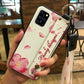 Flower Anti-dust Phone Case For UMIDIGI S5 Pro Silicone Back Cover Soft Case Phone Holder For Woman