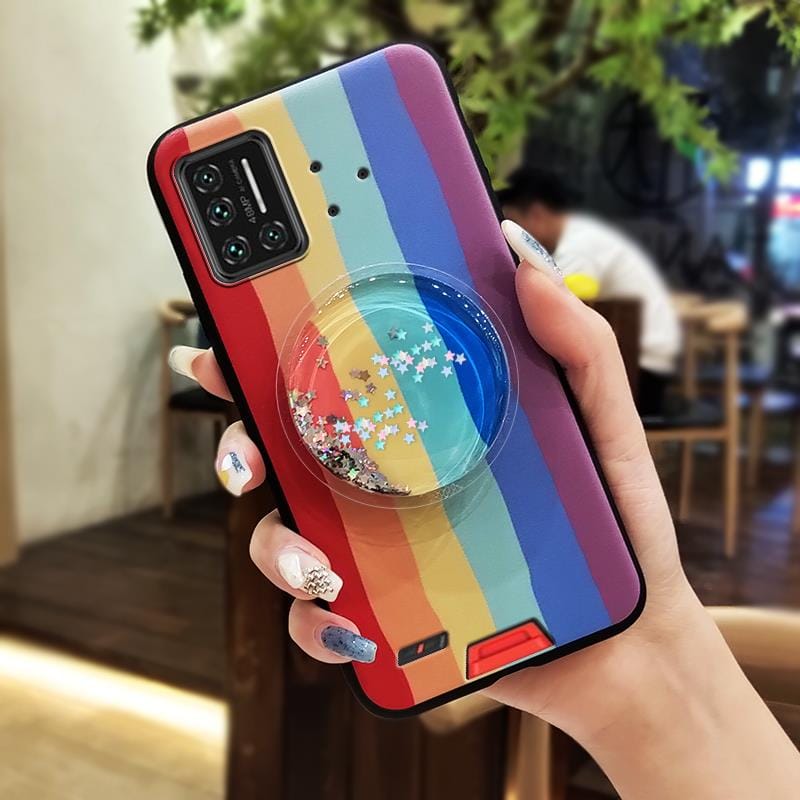 For Woman Original Phone Case For UMIDIGI Bison GT drift sand Cartoon Anti-knock Cover Kickstand