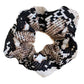 Women Scrunchies Snake/Leopard Elastic Hair Bands Ladies Stretch Ponytail Holder Print Hair Rope Headwear for Hair Accessories