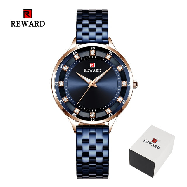 REWARD Fashion Luxury Brand Ladies Quartz Watch Casual Waterproof Women Watches Reloj Mujer 2022 Female Clock Relogio Feminino