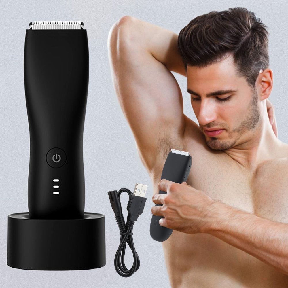 Professional Hair Cutting Machine Beard Trimmer Electric Shaver for Men Intimate Areas Hair Shaving Machine Safety Razor Clipper