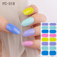 16tips/sheet Beauty Nail Art Sticker Wholesale Nail Polish Full Stickers Pregnant Women Available Solid Color Nails DIY Manicure