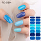 16tips/sheet Beauty Nail Art Sticker Wholesale Nail Polish Full Stickers Pregnant Women Available Solid Color Nails DIY Manicure