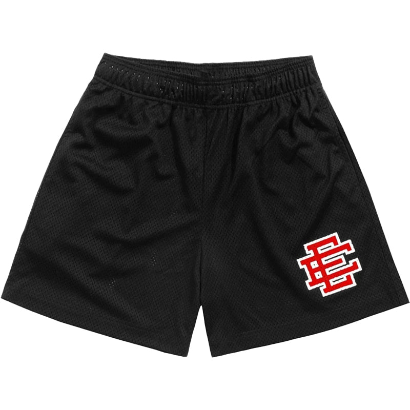 Eric Emanuel Mesh Shorts Men Women Classic Gym Sports Training Basketball Casual Summer Shorts Beach Quick-Dry Shorts Men