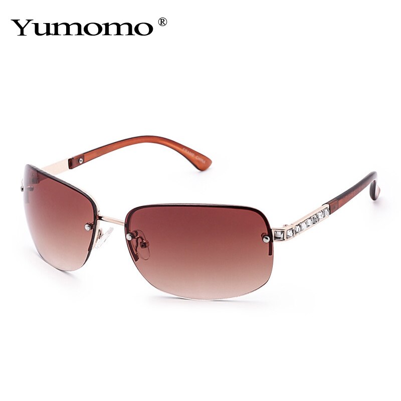 Luxury Brand Punk Rimless Sunglasses New Women Y2k Diamond Sun Glasses Fashion UV400 Shades Eyewear Female Designer Eyeglasses