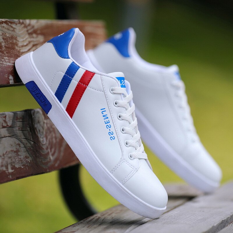 2022 Fashion White Vulcanized Sneakers Women Cheap Flat Comfortable Shoes Men's Autumn Spring Shoes Men Fashion Tennis Sneakers