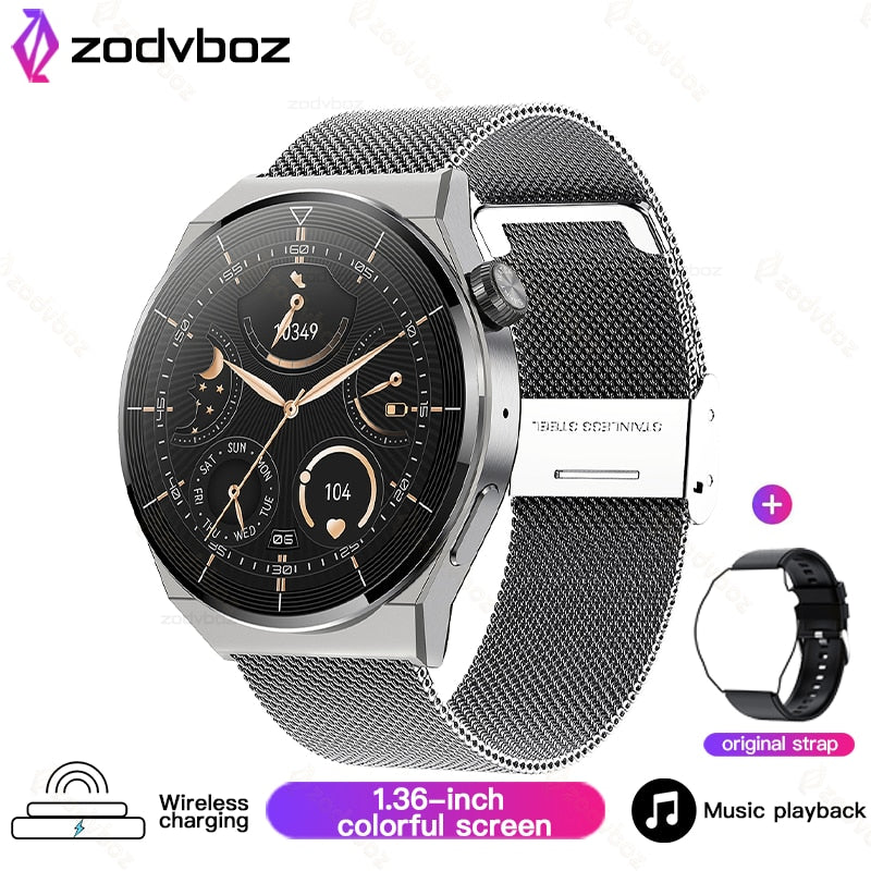 ZODVBOZ Watch GT3 Pro Smart Watch Men Custom Dial Answer Call Sport Fitness Tracker Men Watches Waterproof Smartwatch For Huawei