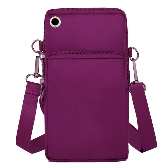 Mobile Phone Bags Case for IPhone Pro/Huawei/Xiaomi/samsung/HTC Universal Cell Phones Cover Purse Women Shoulder Sport Arm Bag