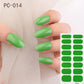 16tips/sheet Beauty Nail Art Sticker Wholesale Nail Polish Full Stickers Pregnant Women Available Solid Color Nails DIY Manicure