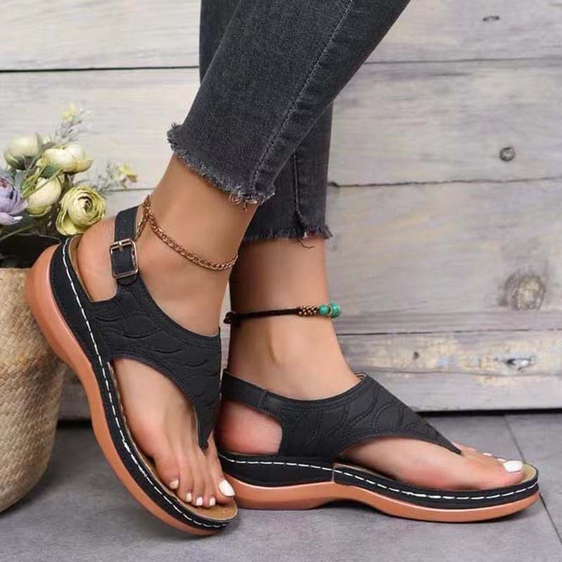 Women Sandals 2023 Summer Sandals With Low Heels Shoes For Women  Lightweight Flip Flops Casual Sandalias Mujer Summer Footwear